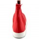 Sneakers rosse con elastici