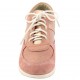 Sneakers con tacco rosa