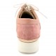 Sneakers con tacco rosa