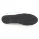 Sneakers basse classiche in pelle bianca jeans