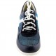 Sneakers con tacco blue